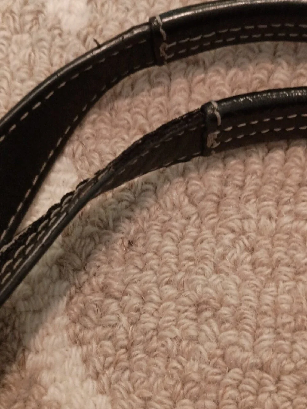 Coach Black Signature Buckle Shoulder Bag